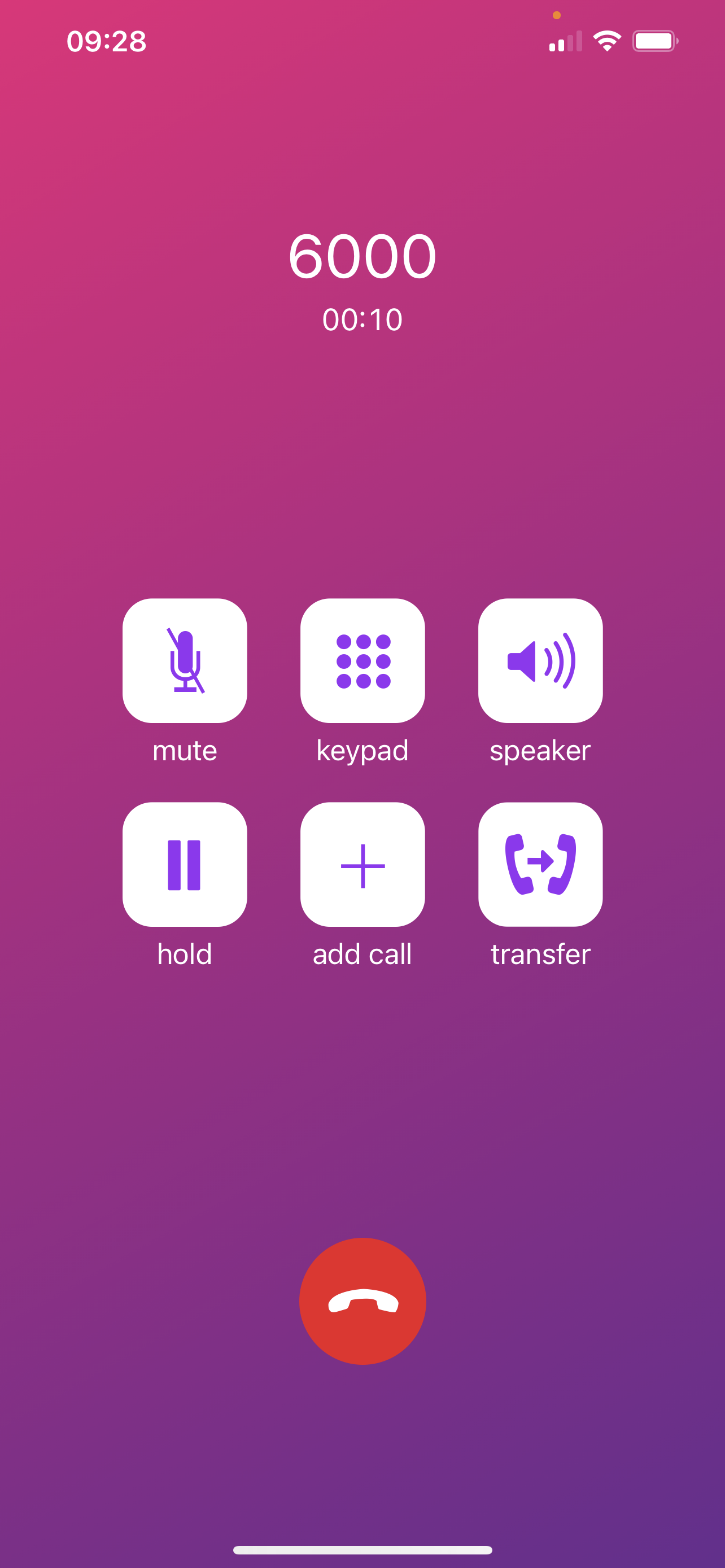 PulseHD softphone app and phone system